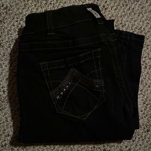 Ariat Ladies 26R black jeans bootcut